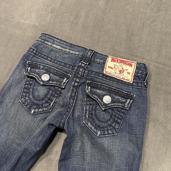 VTG True Religion JOEY SUPER T Big Stitch jeans Size 25 - Picture 8 of 9